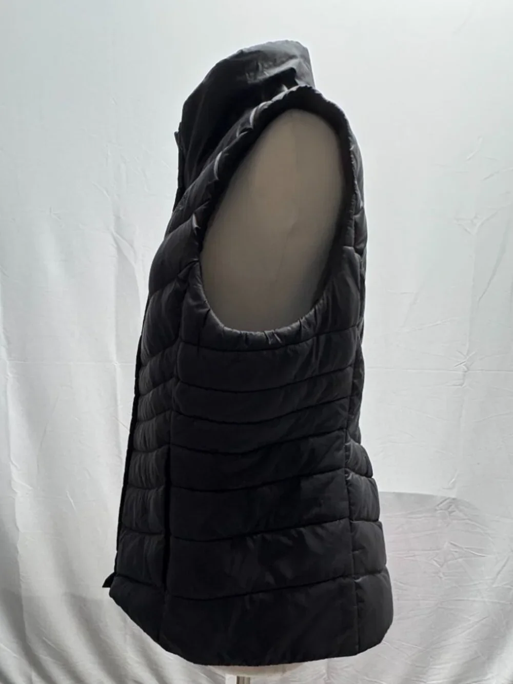 The North Face Vest Womens XL Black 550 Down Puffer Full Zip Insulated NF0A3JRN